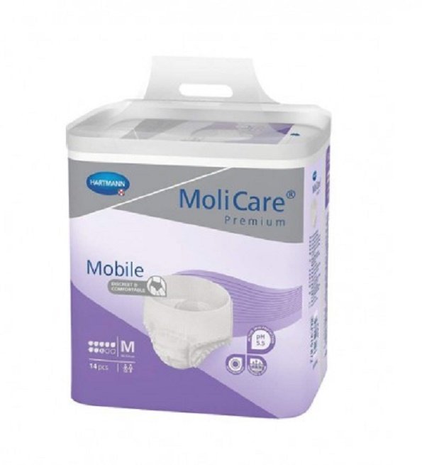 hartmann-molicare-mobile-super-slip-absorbant-8gt-mnuit-14unites-5.jpg HARTMANN MOLICARE MOBILE SUPER SLIP ABSORBANT TAILLE M/NUIT X14 Unités – Image 1