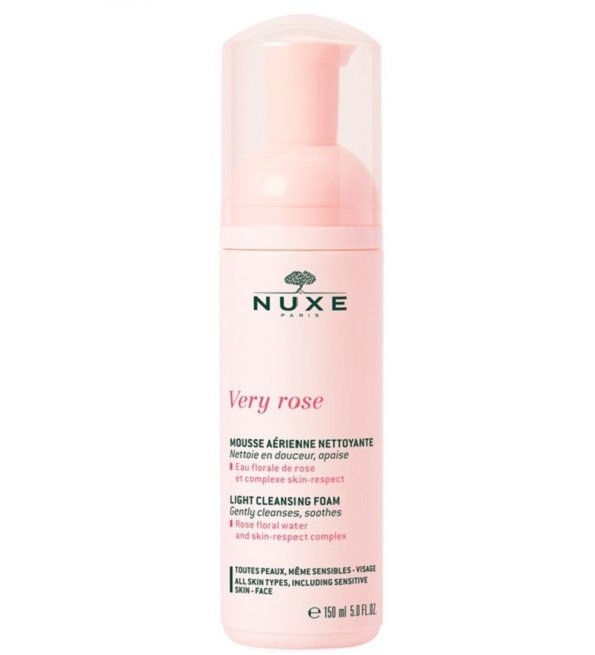 im-1.jpg Nuxe Very Rose Mousse Aérienne Nettoyante 150ml – Image 1