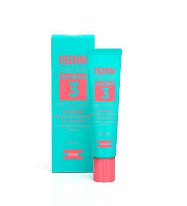 isdin-acniben-on-the-spot-gel-stop-boutons-5ml-1.jpg ISDIN Teen Skin Acniben 3 On the Spot 15ml – Image 1