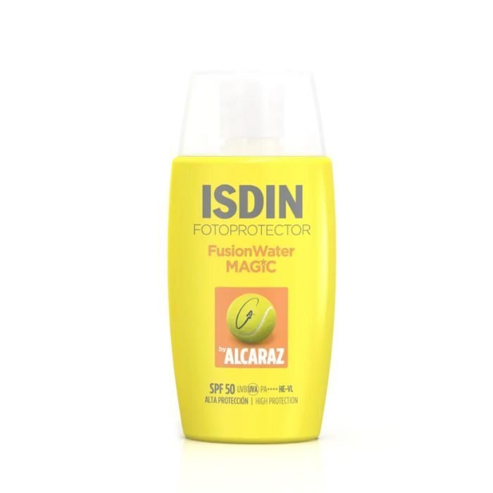 isdin-fotoprotector-fusion-water-magic-spf-50-by-alcaraz-50-ml-1.jpg ISDIN Photoprotector Fusion Water Magic d'Alcaraz SPF 50 – Image 1
