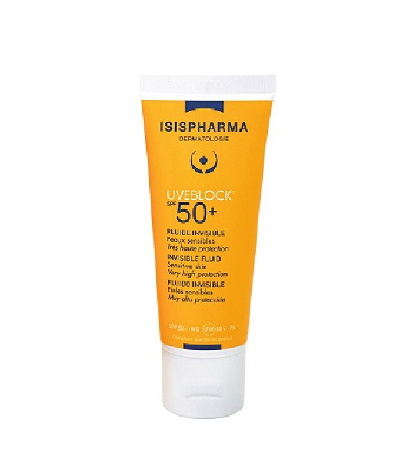 isispharma-fluide-invisible-spf50.jpg isispharma-uveblock-spf50-fluide-40ml – Image 1