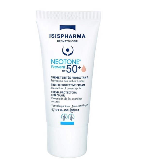 isispharma-neotone-prevent-creme-teintee-protectrice-spf50-30ml.jpg ISISPHARMA NEOTONE Prevent SPF 50+Claire 30ml – Image 1