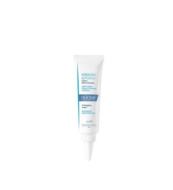 keracnyl-glycolic.jpg Ducray Crème Désincrustante KERACNYL GLYCOLIC+ 30 ml – Image 1