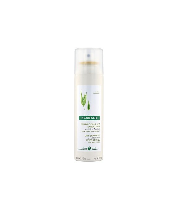 klorane-shampooing-sec-original.jpg KLORNE Shampooing Sec Extra Doux Au Lait D'avoine - 150 ml – Image 1