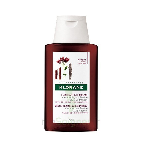 klorane-shapm-a-la-quinine-200-ml-1.jpg Klorane - Shampoing fortifiant à la Quinine & Edelweiss BIO - Chute de cheveux, cheveux fatigués 400 ml – Image 1