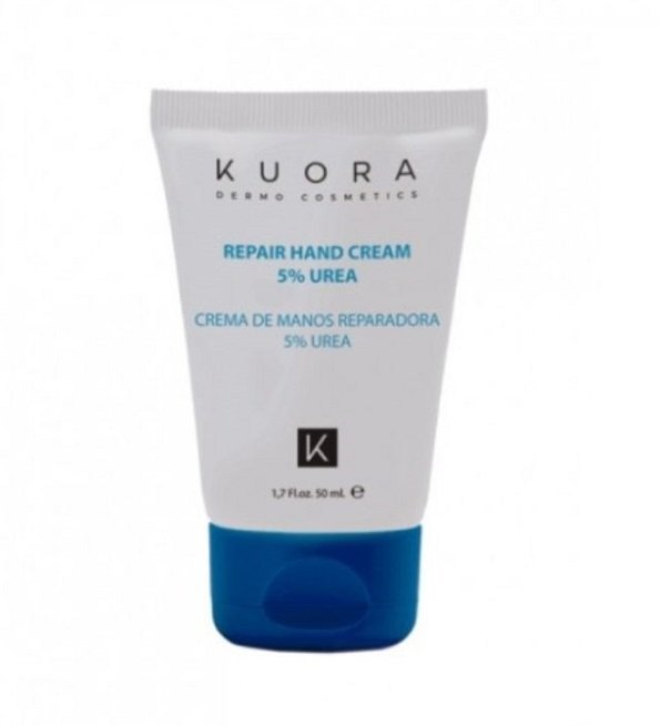kuora-creme-reparatirce-main-a-luree-5-50-ml-mains-1-1.jpg KUORA Repair Hand Cream Urea 5% 50ml – Image 1