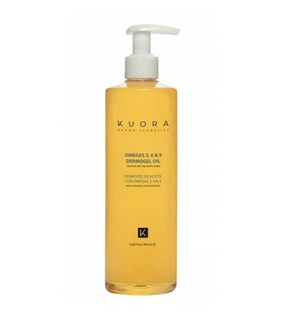 kuora-omega-3-6-et-9-huile-dermogel-peaux-sensibles-secs-et-atopique-400-ml-gels-et-huiles-lavants-1-1.jpg KUORA Dermo-Gel a L'huile Omega 3 6 9 400ml – Image 1