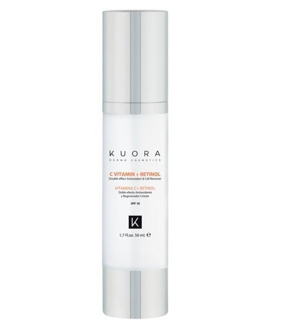 kuora-serum-vitamine-c-retinol-50-ml-1.jpg KUORA SÉRUM à la Vitamine C + Retinol 50ML – Image 1