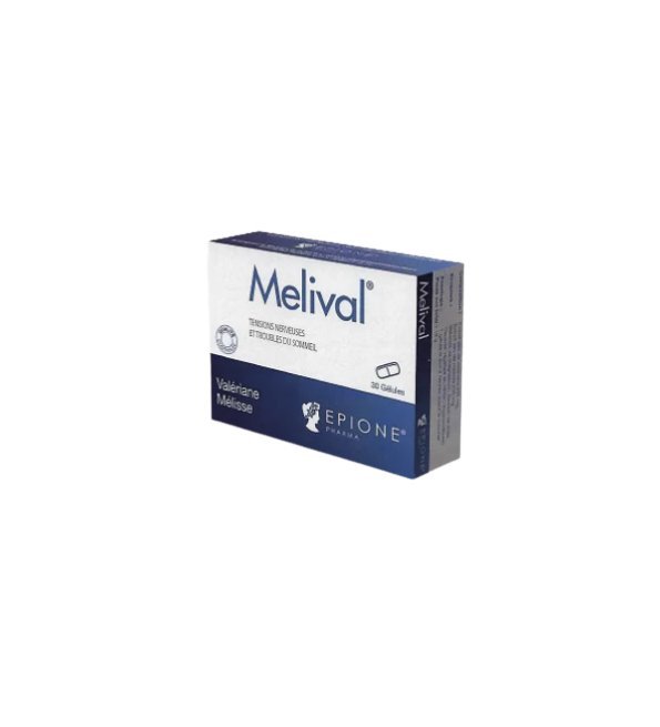 melival-1.jpg Melival Valeriane Melisse 30 gelules – Image 1