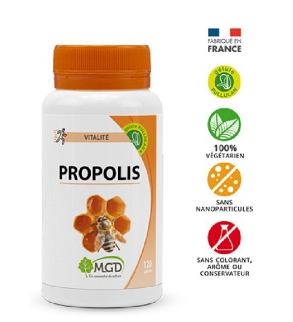 mgd-nature-propolis.jpg Mgd Nature Propolis 120 Gélules – Image 1