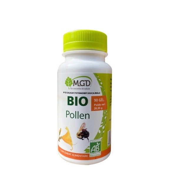 mgdnature-Pollen-Bio-90-gelules.jpg Mgd Nature Pollen 90 glules – Image 1