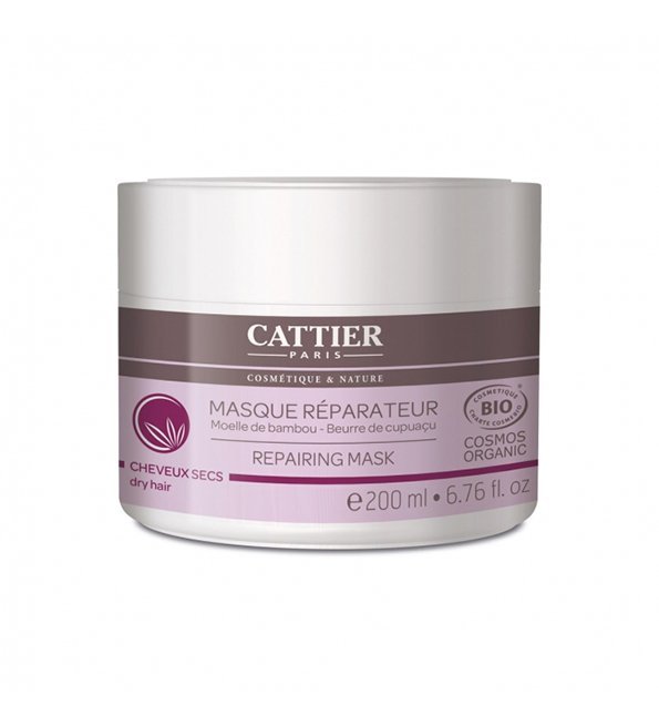 mp200-1.jpg Cattier Masque reparateur cheveux secs pot 200ml – Image 1