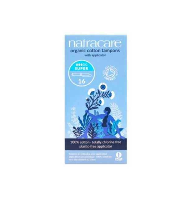 natracare-natracare-tampons-super-avec-applicateur-16-u-serviettes-hygieniques-et-culotte-menstruelles-1.png NATRACARE TAMPONS SUPER AVEC APPLICATEUR 16 Unités – Image 1