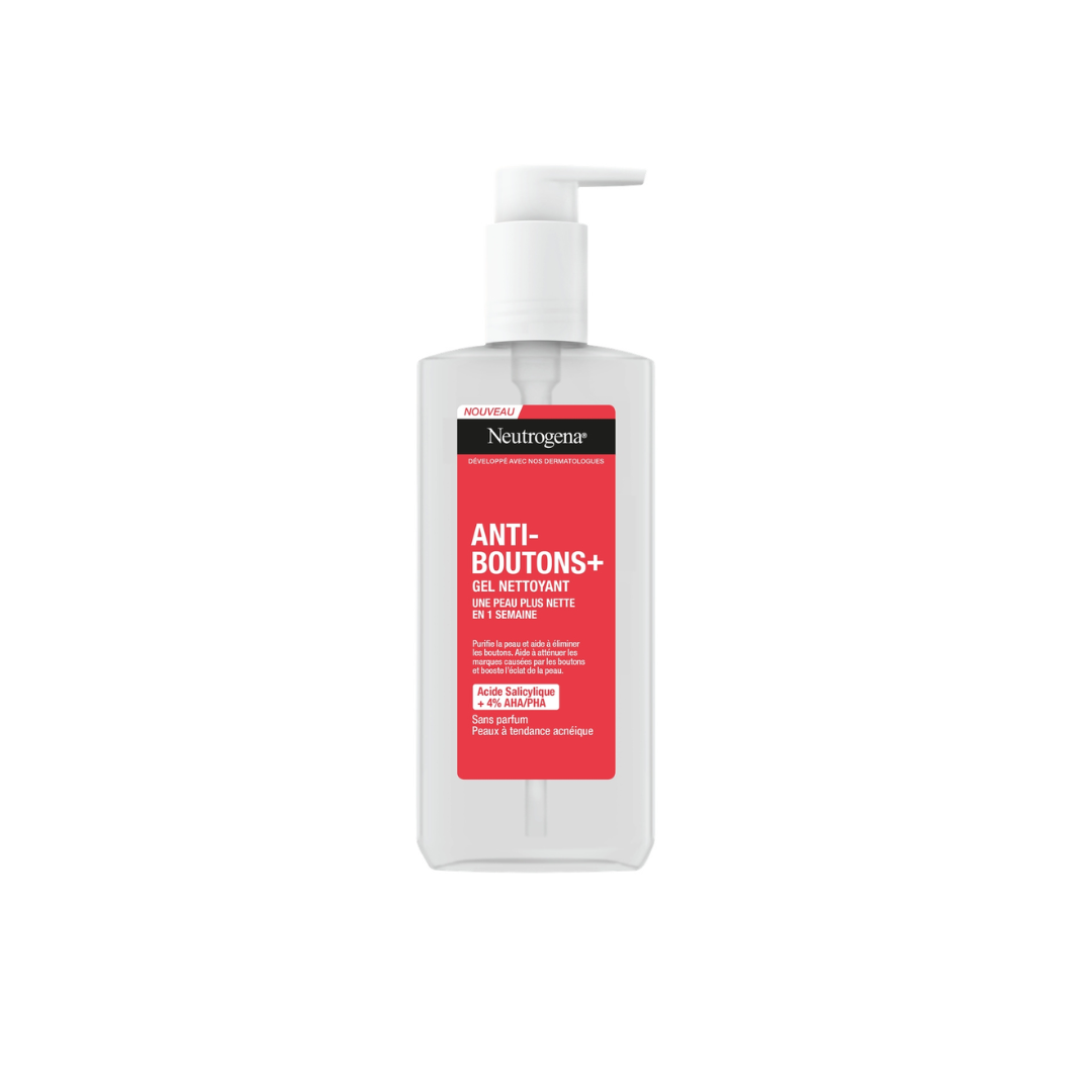 neutrogena-carrous-1.png Neutrogena Anti-Boutons+ Gel Nettoyant 200ml – Image 1
