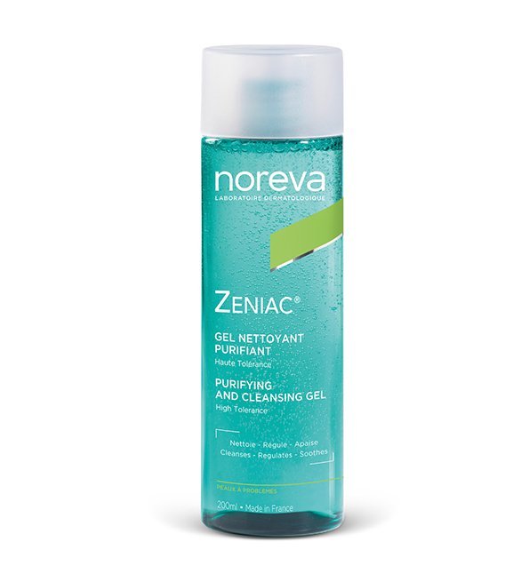 noreva-zeniac-gel-nettoyant.jpg NOREVA ZENIAC GEL NETTOYANT PURIFIANT 200 ml – Image 1
