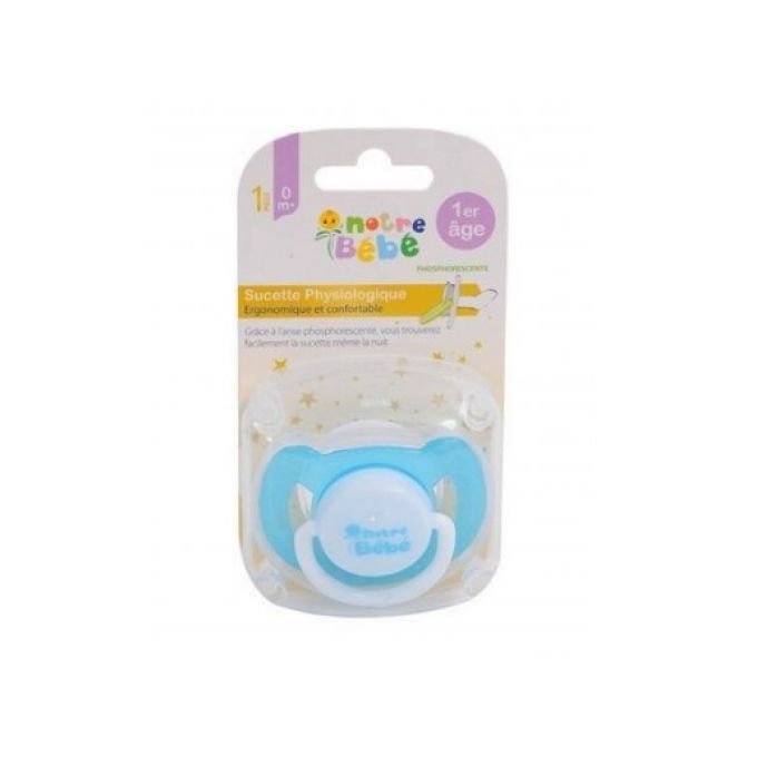 notrebebe-sucette-anatomique-0mois-1.jpg Notre bebe Sucette Anatomique Soft +0mois – Image 1