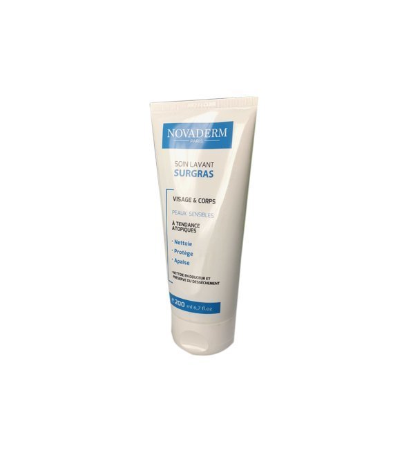 novaderm-soin-lavant-surgras-200ml-1.jpg Novaderm Soin lavant surgras 200ml – Image 1