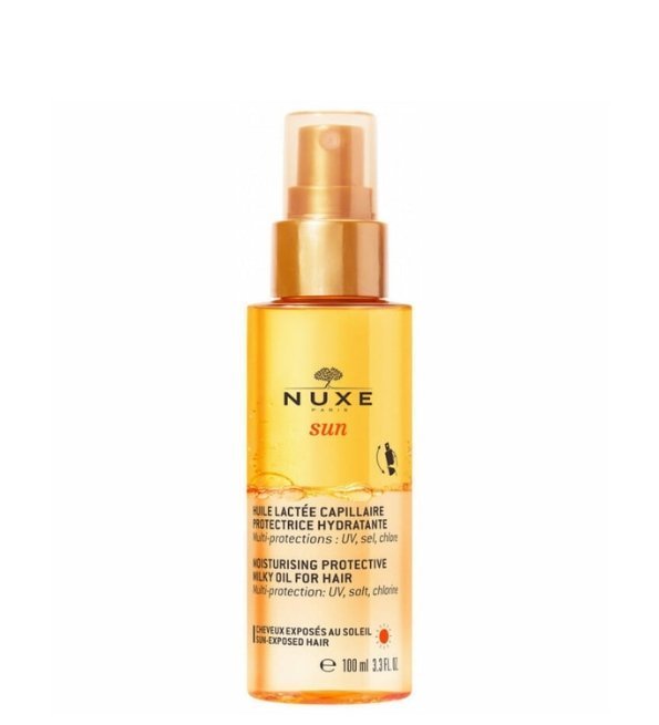 nuxe-sun-huile-lacte.jpg Nuxe Sun Huile LACTEE Capillaire 100ml – Image 1