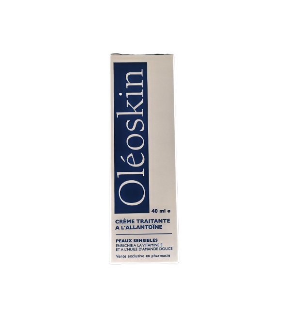 oleoskin-cream-40ml-1.jpg OLEOSKIN Crème Traitante à m'Allantoine 40ml – Image 1