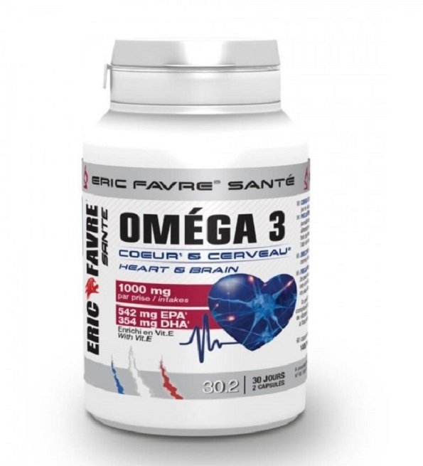 omega-3-coeur-cerveau-30-jours-1.jpg ERIC FAVRE OMEGA 3 CŒUR & CERVEAU 6000 MG 60 CAPSULES – Image 1