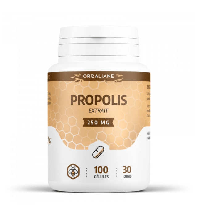 orgaliane-propolis-1.png GPH Orgaliane Propolis 250mg 100gelules – Image 1