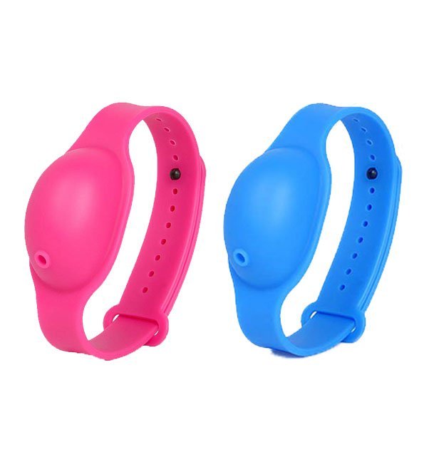 p11-1.jpg Bracelet de gel Hydroalcoolique Rose – Image 1