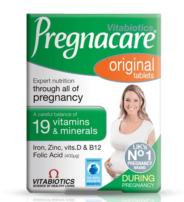 pregrnacare-original.jpg Vitabiotics - Pregnacare Original - 30 Comprimés – Image 1