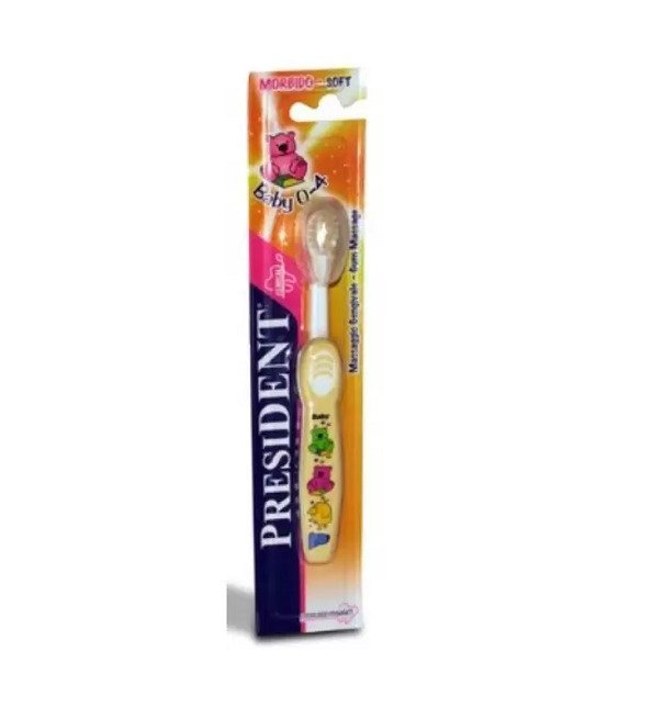 president-bebe-brosse-a-dents-0-4-ans-1.jpg PRESIDENT BÉBÉ Brosse à Dents 0 - 4 ans – Image 1