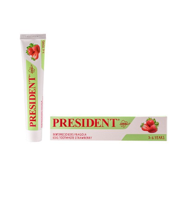 president-dentifrice-kids-3-6-fraise-1.jpg PRESIDENT DENTIFRICE KIDS 3-6 FRAISE – Image 1