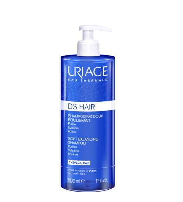 product_show_ds-hair-shampooing-doux-equilibrant-500-ml.jpg Uriage - DS Hair - Shampooing Doux Équilibrant - 500ml – Image 1