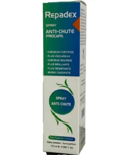 repadex_serum-anti-chute_100ml-beautymall-parapharmacie-maroc-1.jpg REPADEX SPRAY ANTI CHUTE PROCAPIL 100ML – Image 1