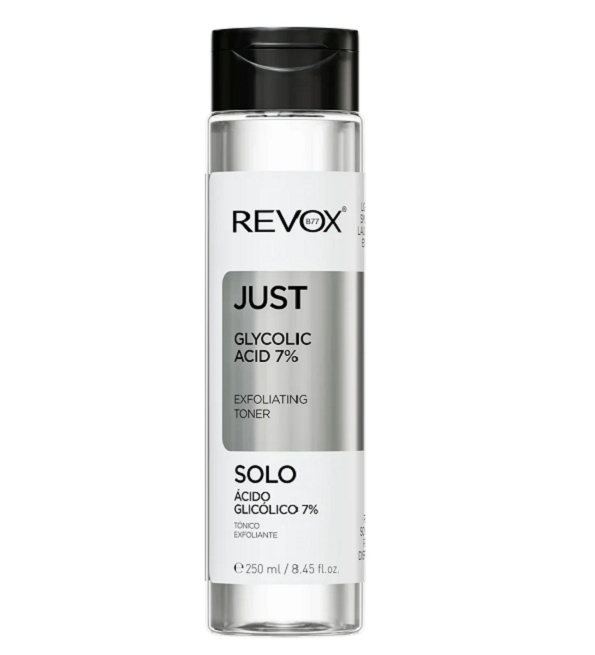 revox-glycolic-acid7-axfoliating-toner-beautymall-parapharmacie-maroc-1.png REVOX JUST Acide Glycolique 7% 250ML – Image 1