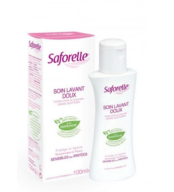 saforelle-soin-lavant-doux-100ml-1.jpg SAFORELLE SOIN LAVANT DOUX 100ml – Image 1