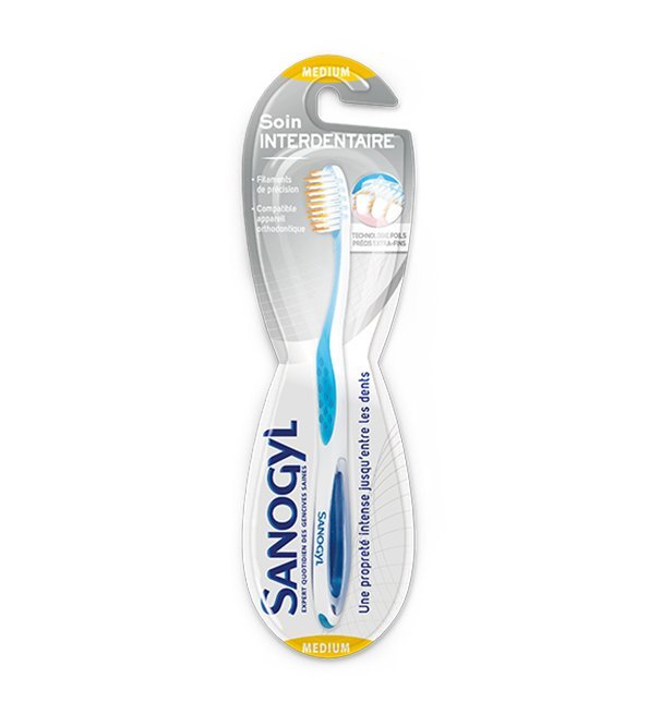 sanogyl-brossea-a-dent-inter-medium-1.jpg Sanogyl Bad Soin Inter-dentaire Medium – Image 1