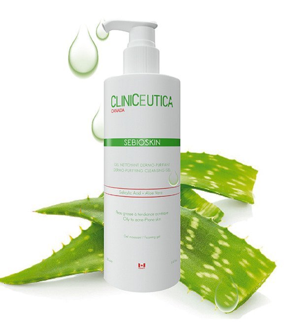 sebioskin-300-01-1-1.jpg CLINICEUTICA SEBIOSKIN GEL NETTOYANT DERMO-PURIFIANT 250ML – Image 1