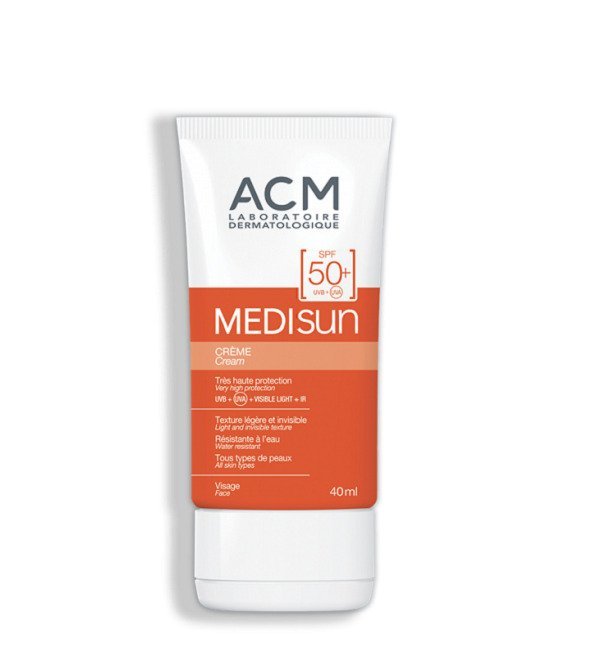 sensitelial-creme-solaire-spf50.jpg ACM MEDISUN CREME - SPF 50+ Crème solaire invisible – Image 1