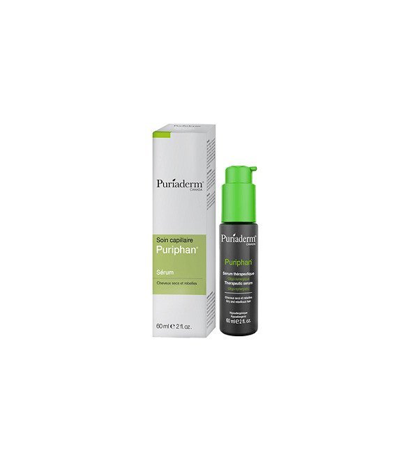serum_capillaire_boite.jpg Puriaderm Puriphan Sérum thérapeutique Oligo-synergique 60ml – Image 1