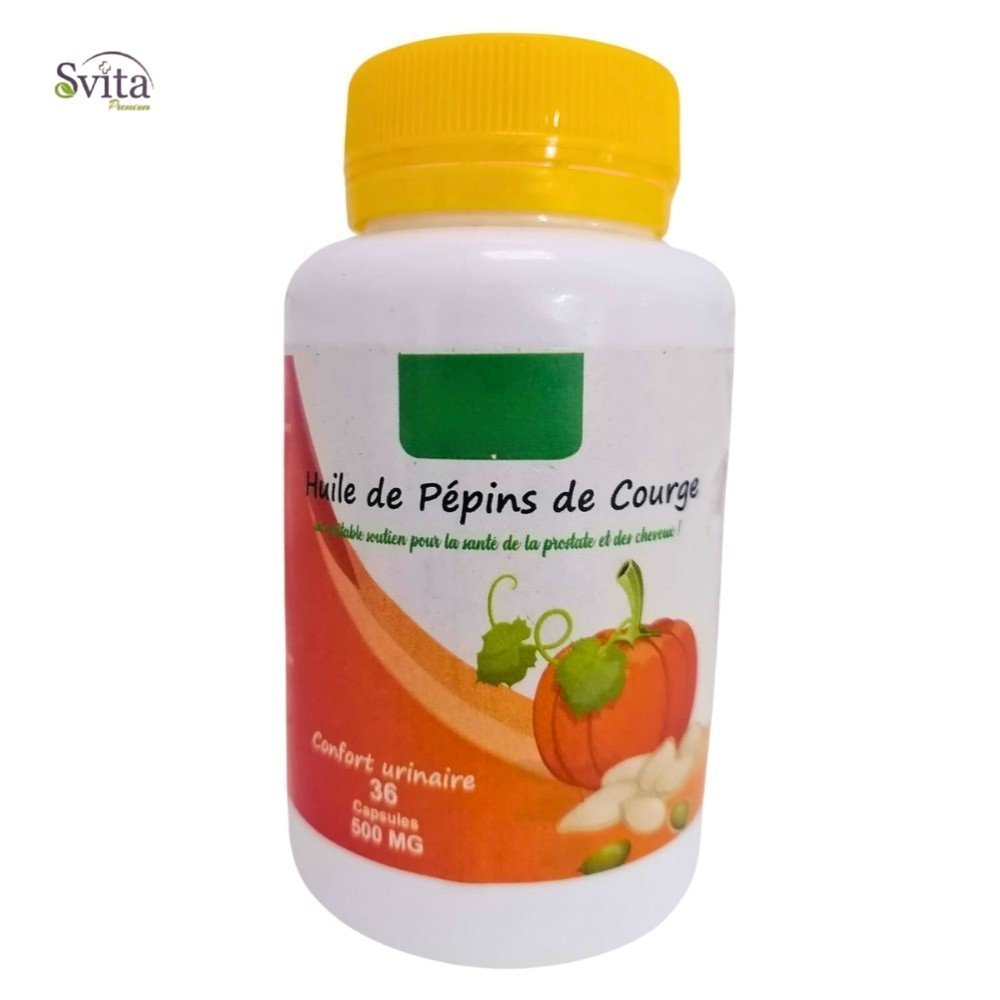 svita-premium-huile-de-pepins-de-courge-500mg-confort-urinaire-36-capsules.jpg SVITA Premium Huile de Pepins de Courge 36 Capsules – Image 1