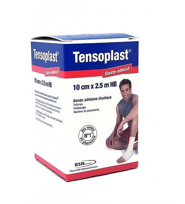 tensoplast-2.5-10cm-ex-elastoplast-1.jpg Tensoplast Bande Adhesive Elastique 2.5*10 – Image 1