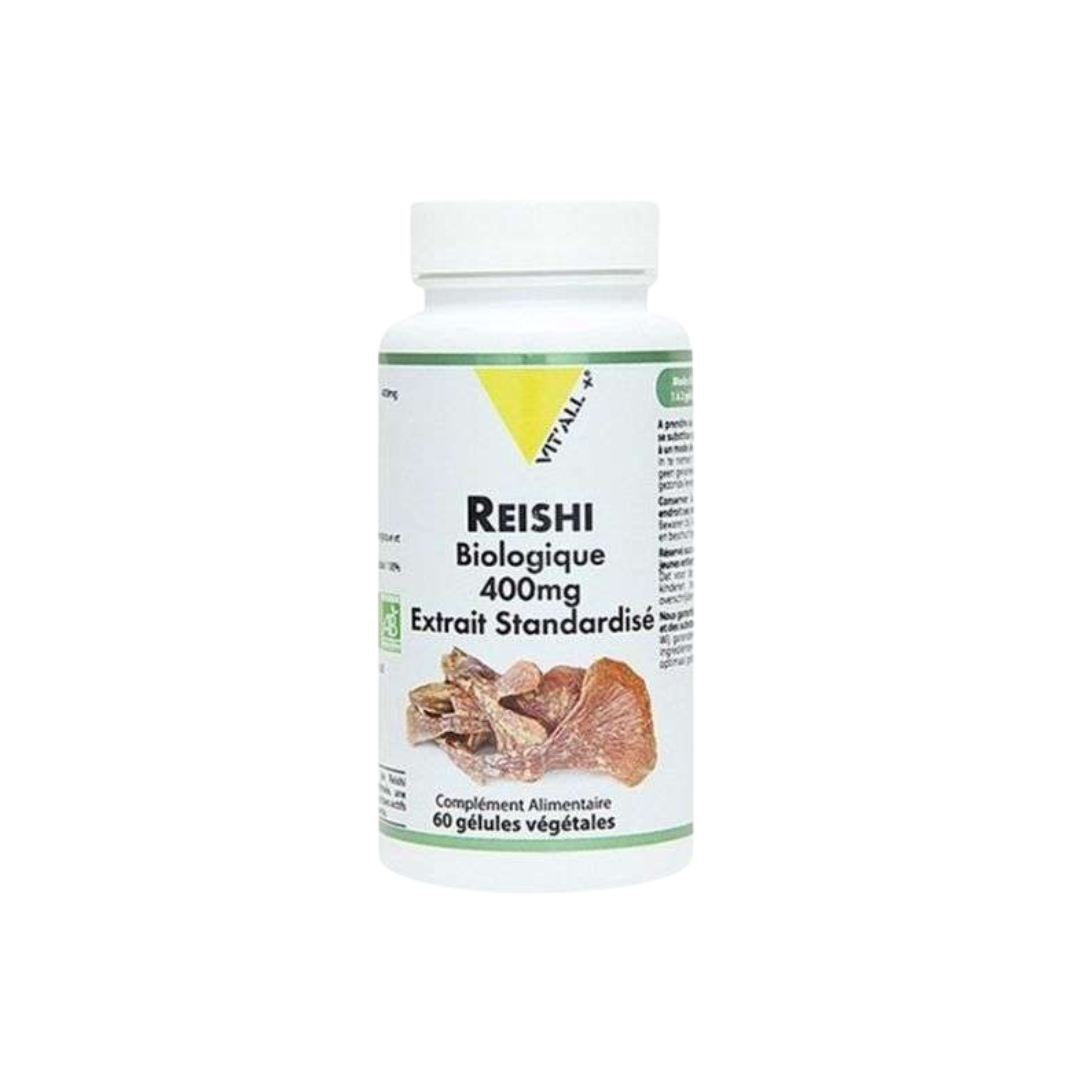 testes-35-1.png VITALL PLUS Reishi 400mg 60 gelules – Image 1