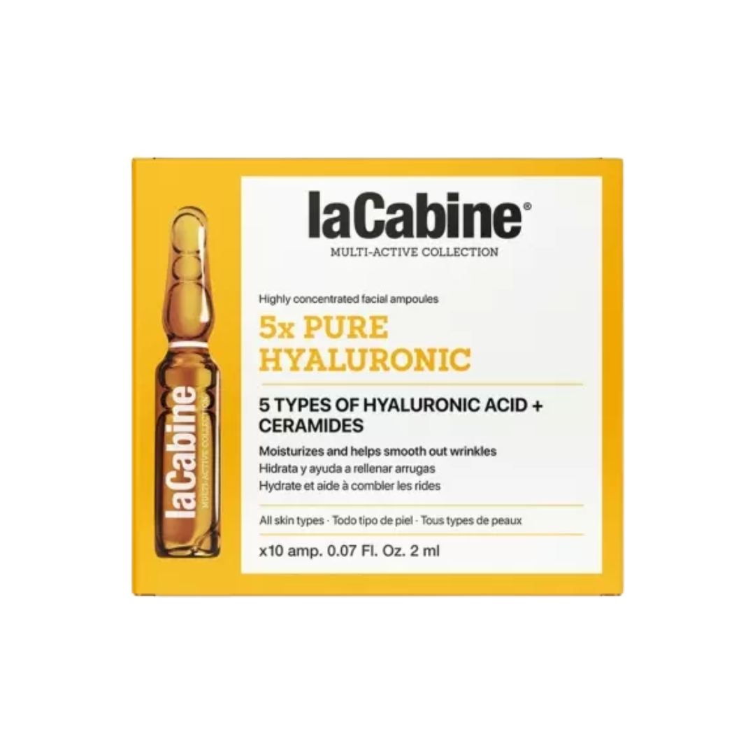 testes-55-1.png LaCabine 5x Pure Hyaluronic Ampoule 10 x 2ml – Image 1