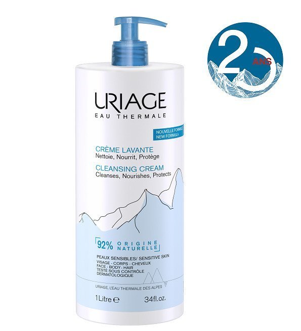 uRIAGE-1L20-4.jpg Uriage Crème Lavante - 1 L – Image 1