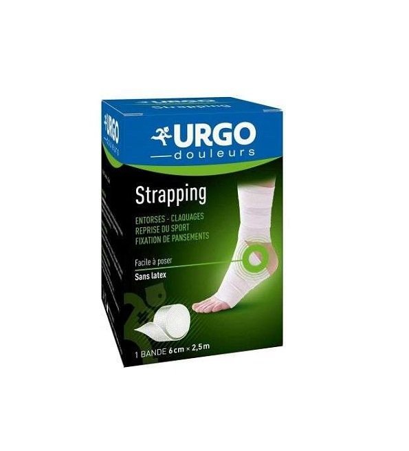 urgo-urgo-strapping-25m6cm-pansements.jpg Urgo Strapping 2.5M*6Cm – Image 1