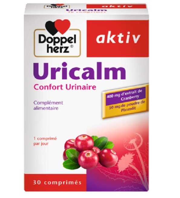 uricalm-1.jpg Doppelherz aktiv Uricalm 30 Comprimés – Image 1