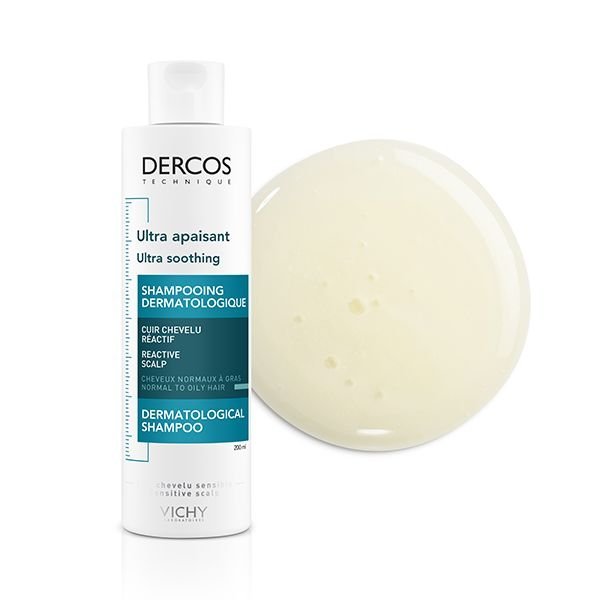 vichy-dercos-shampoing-ultra-apaisant-cheveux-normaux-a-gras-200ml-1.jpg Vichy Dercos Shampoing Ultra Apaisant Cheveux Normaux à Gras | 200ml – Image 1