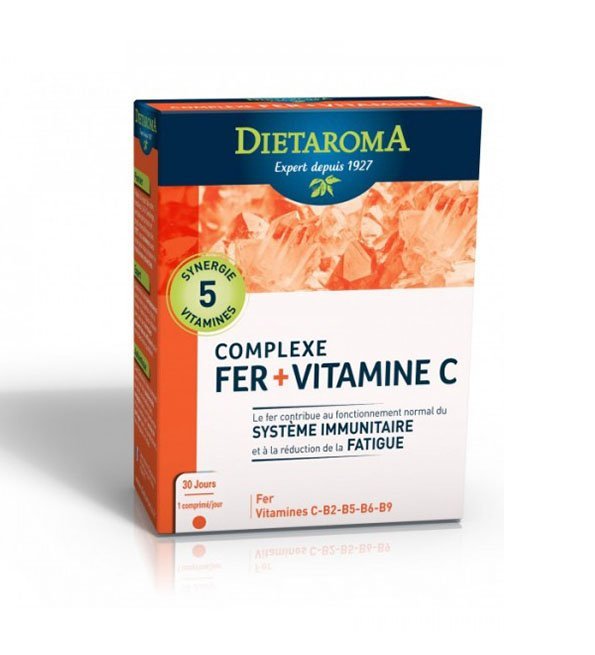 vitac-1.jpg Dietaroma complexe Fer+Vitamine C 30cps – Image 1
