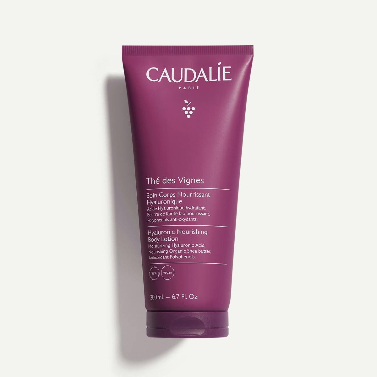 1_the_des_vignes_soin_corps_nourrissant_1_caudalie_packshot_offwhite_1.jpg Gel Douche Thé des Vignes 200 mL – Image 1