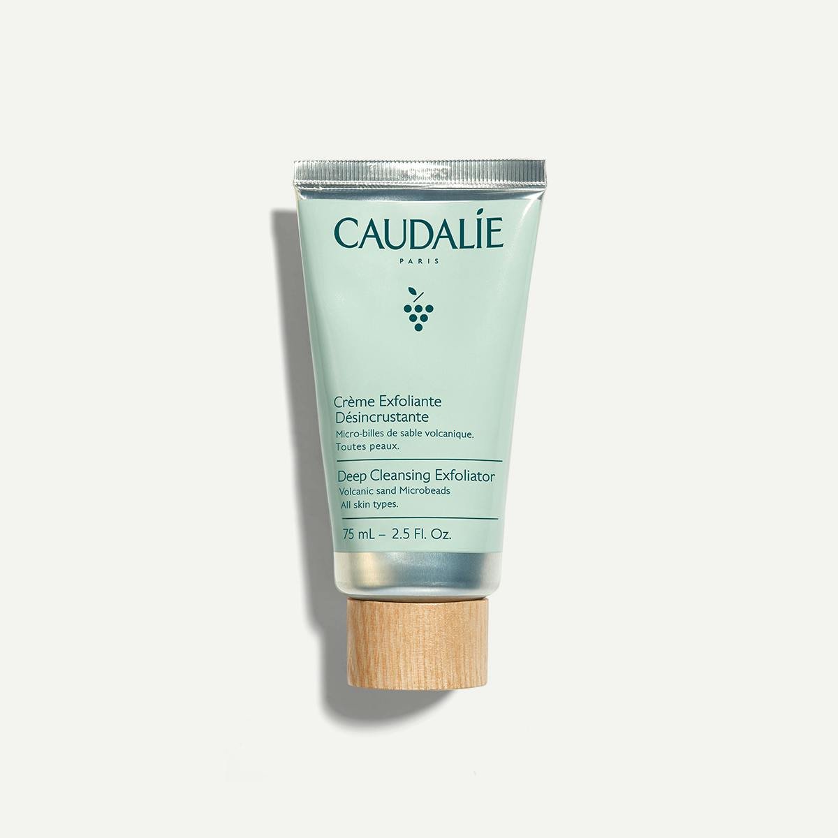 1_vinoclean_cre_me_exfoliante_caudalie_packshot_offwhite.jpg Crème Exfoliante Désincrustante 75 mL – Image 1