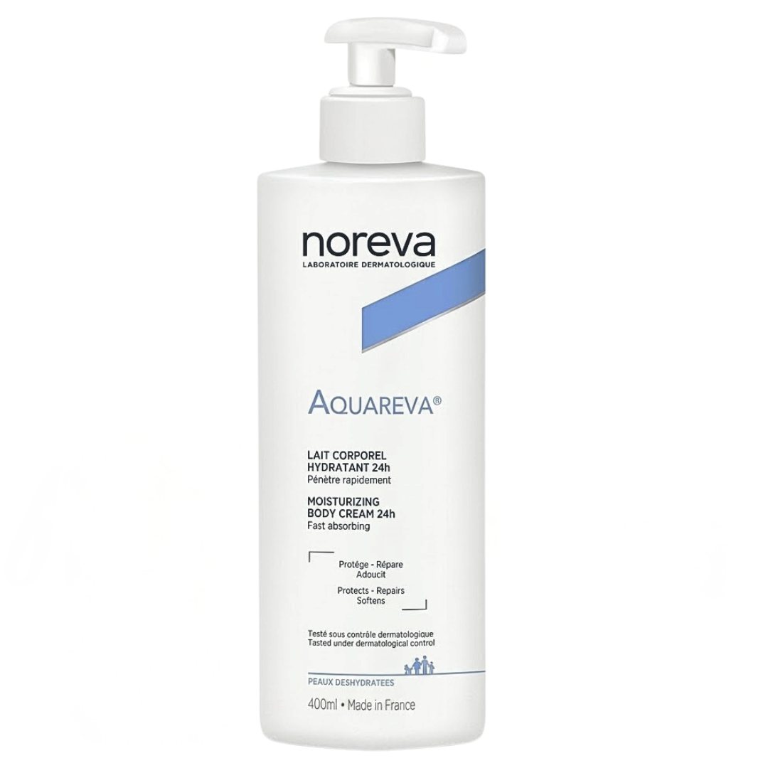 Aquareva-Lait-Corporel-Hydratant-24h-400ml.png Noreva Aquareva Lait Corporel Hydratant 24h 400ml – Image 1