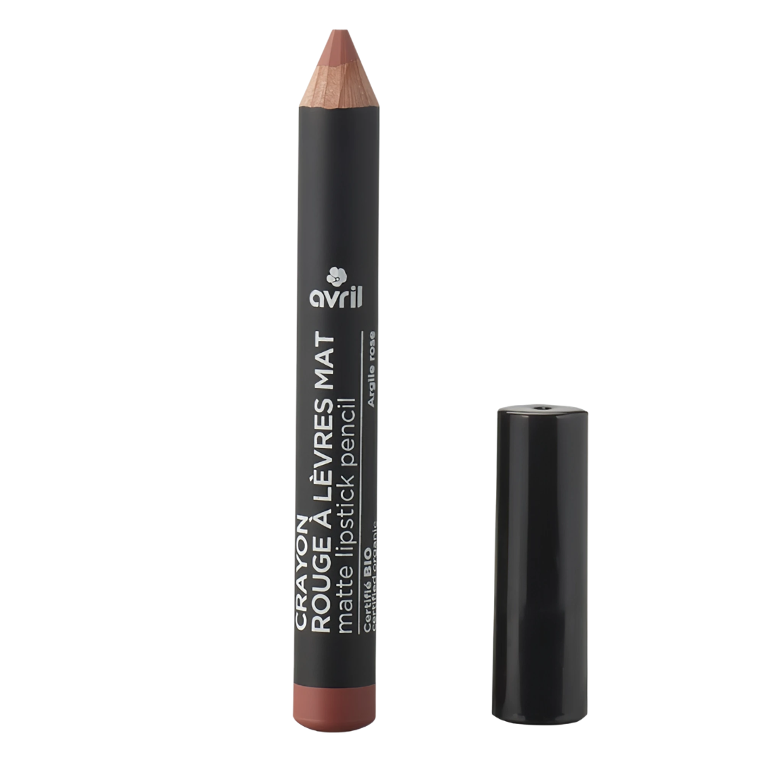 Avril-Crayon-Rouge-a-Levres-Mat-Argile-Rose.png Avril Crayon Rouge A Levres Mat Argile Rose – Image 1